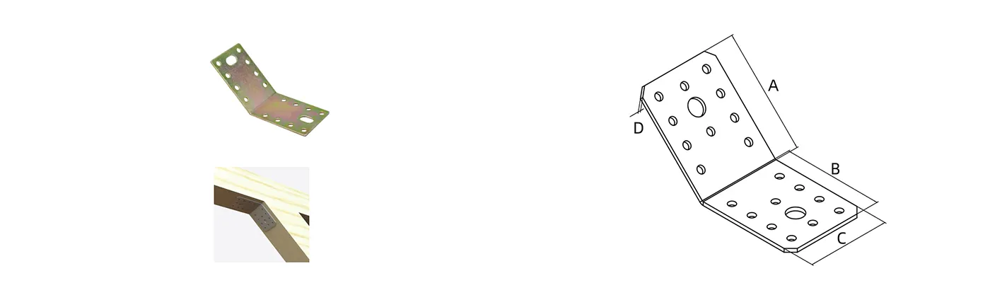 Connecteur de cadre en bois Wood Frame Connector