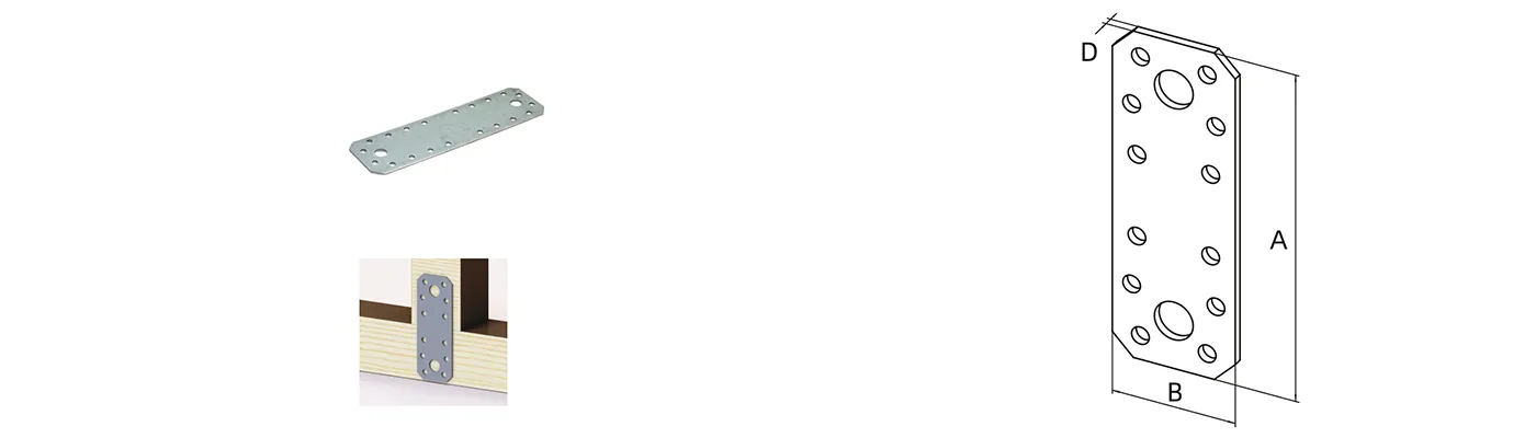 Connecteur de cadre en bois Wood Frame Connector