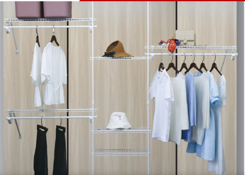 Tame Closet Chaos with a Closet Wire Shelf Organizer Tame Closet Chaos with a Closet Wire Shelf Organizer