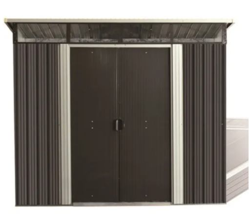 Maximizing Space in a Metal Horizontal Shed Maximizing Space in a Metal Horizontal Shed