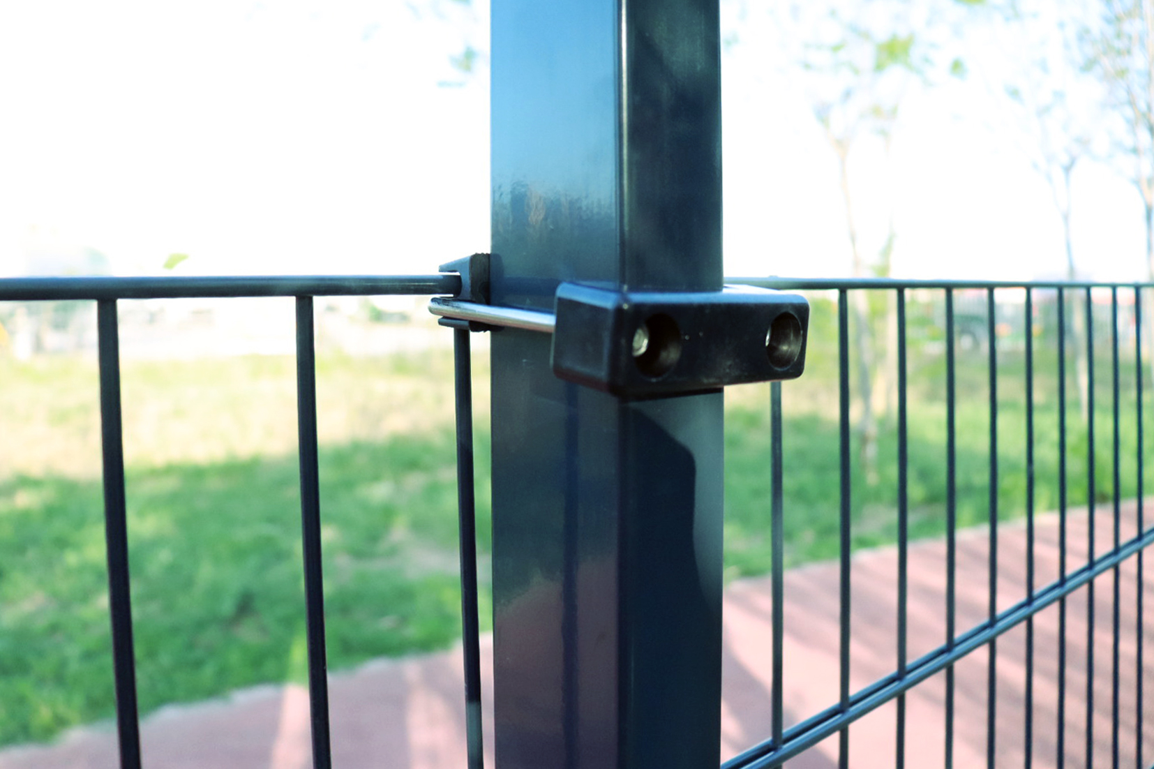 Durable 4x4 Metal Gate Posts for Industrial Strength Fencing