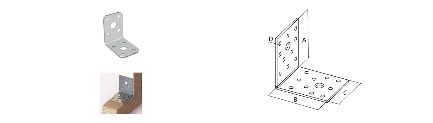 Connecteur de cadre en bois Wood Frame Connector