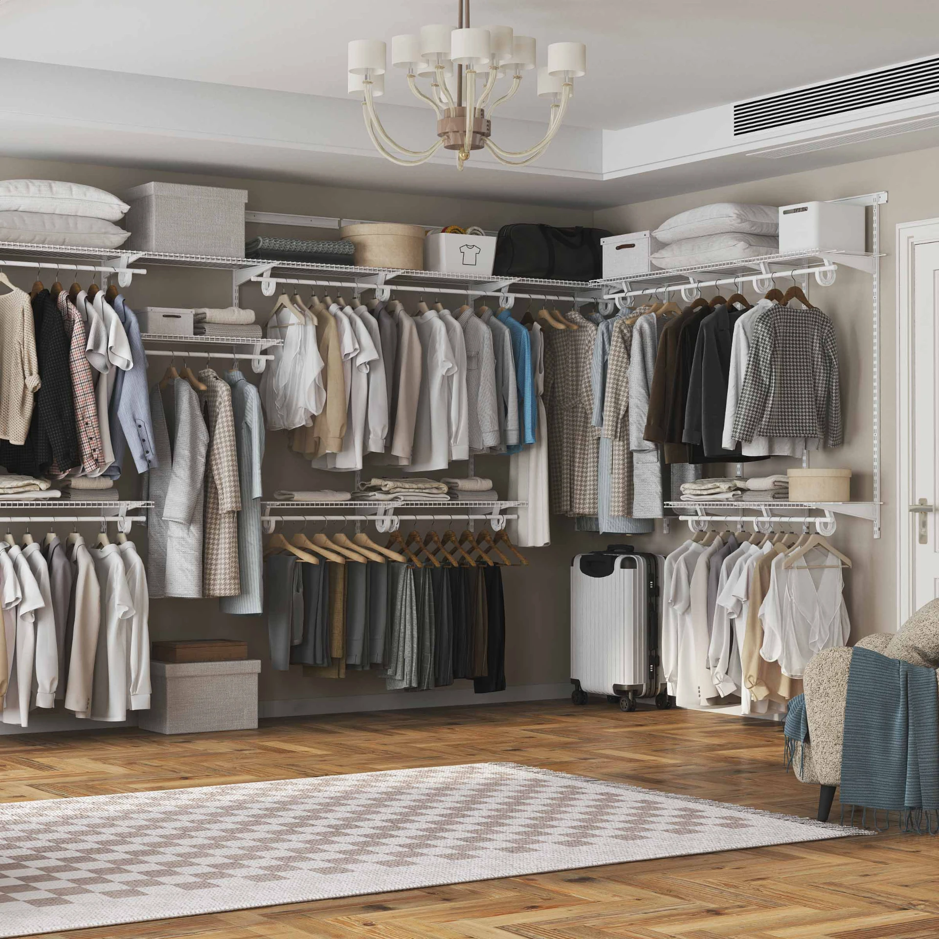 Advantages Of Wire Shelf Closet