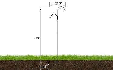 square steel posts