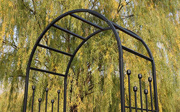 metal wall trellis outdoor