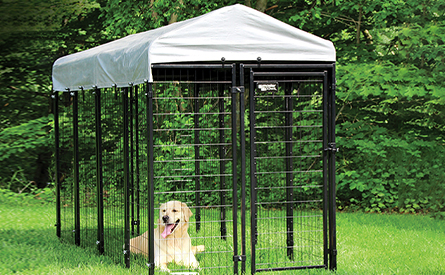 4ft black chain link gate