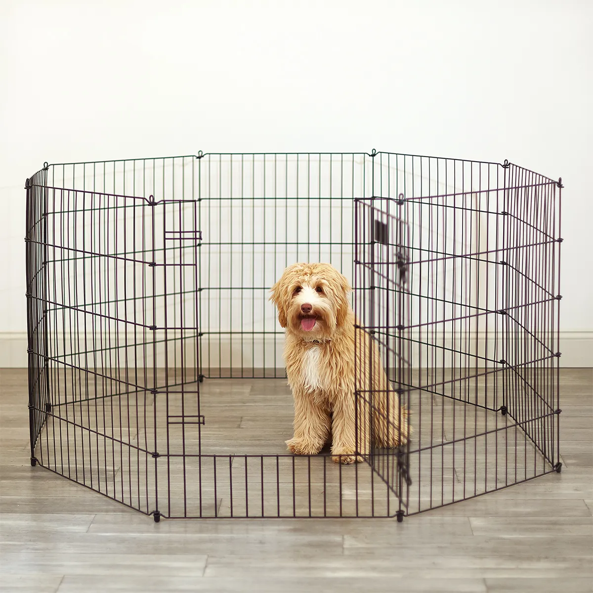 Use of Walk-In Portable Foldable Pet Playpen Use of Walk-In Portable Foldable Pet Playpen