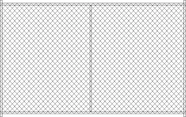 steel black fence posts