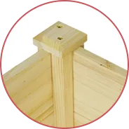 Wood Raised Garden Bed Wood Raised Garden Bed
