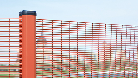 pvc coated mesh fencing
