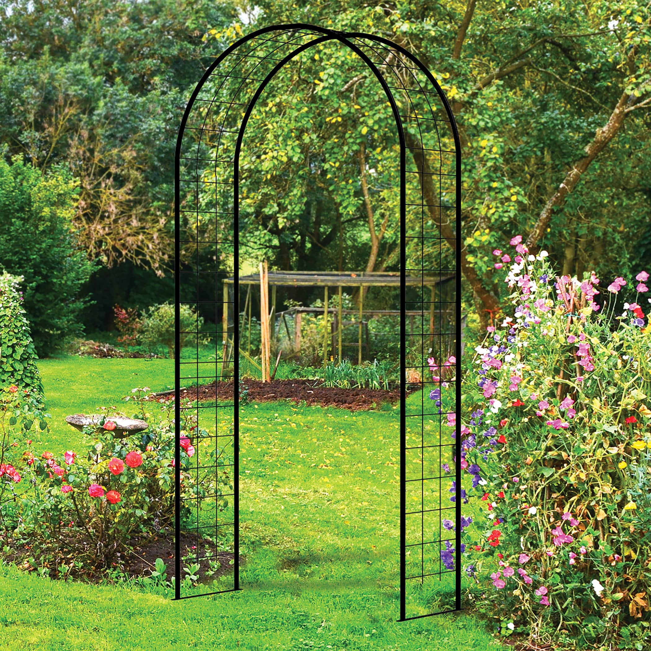 Read More About outdoor arch trellis