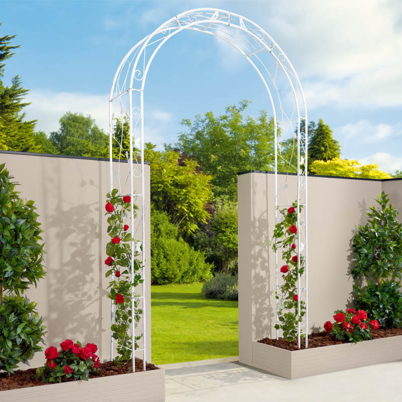 Read More About outdoor arch trellis