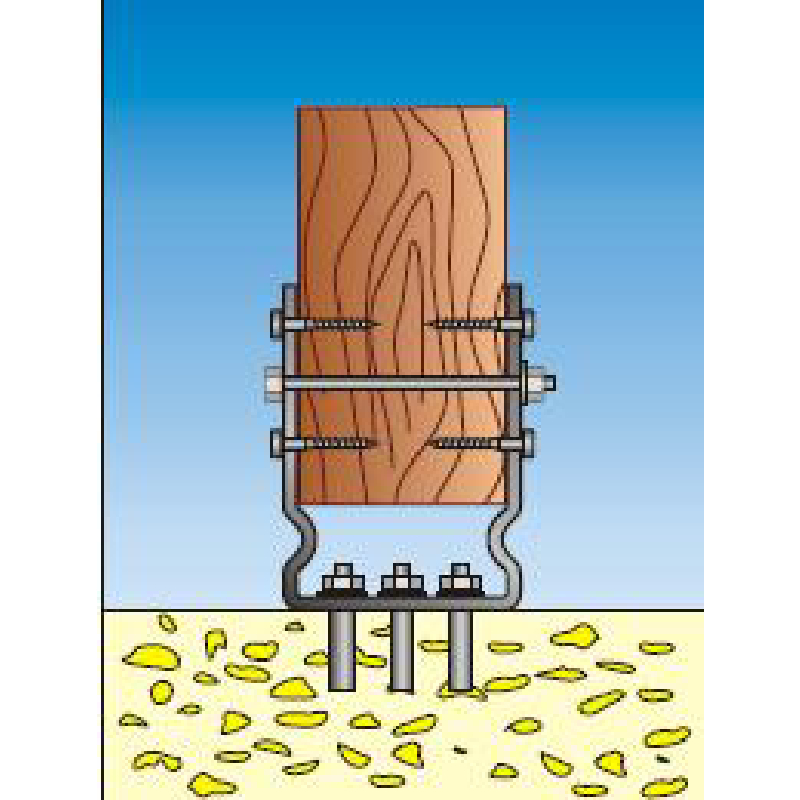 Read More About u type fence post support