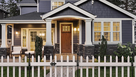 metal poles for fence