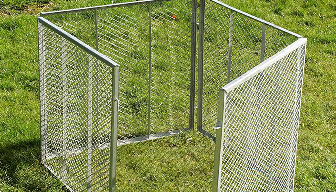 grey decorative fence panels
