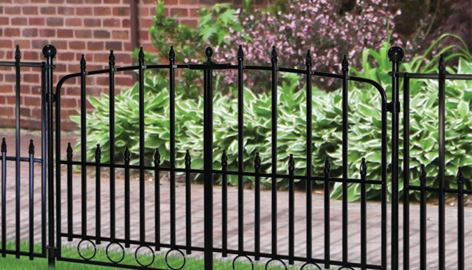 square wire fence