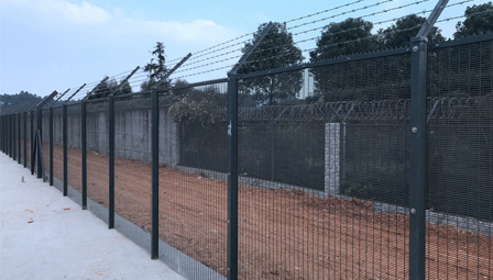 half fence panels