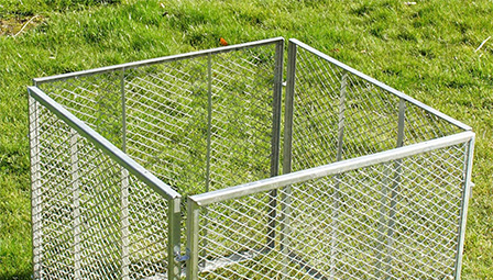 8 ft tall chain link fence gate